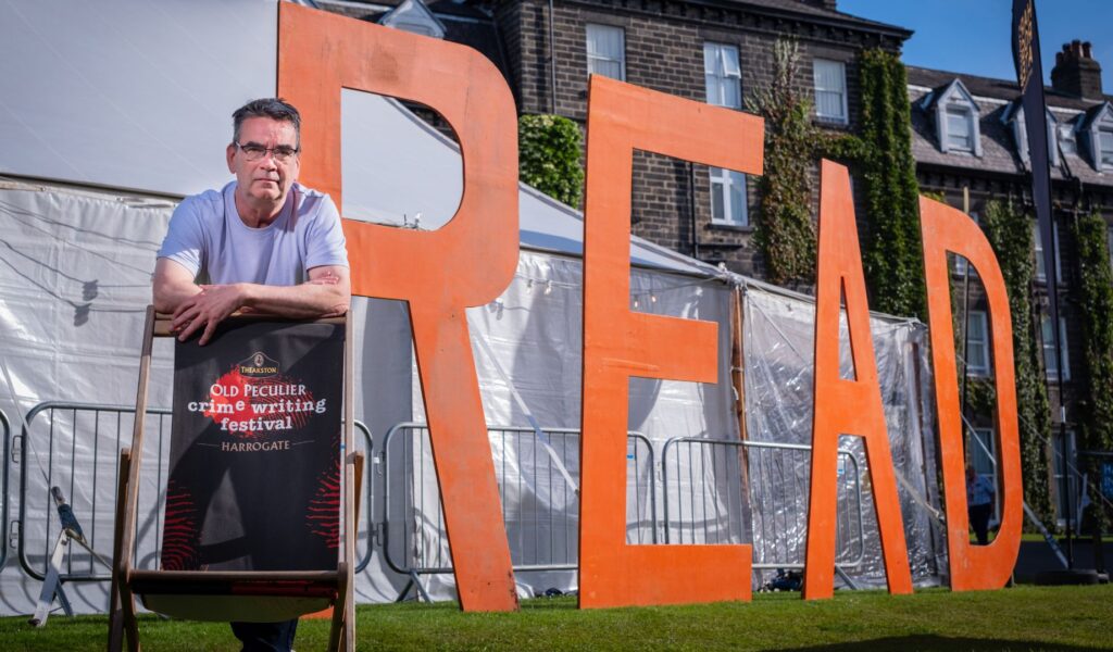 Mick Herron, the 2025 Theakston Old Peculier Crime Writing Festival Programming Chair