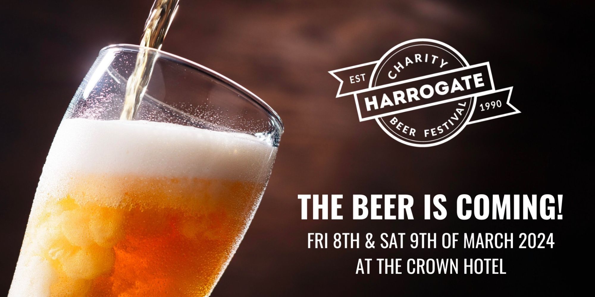 Harrogate International Festivals is a chosen charity for the Harrogate Round Table Beer Festival 2024
