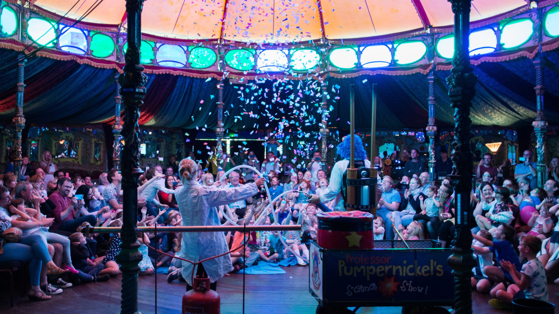 Events in the uniquely intimate setting of Spiegeltent