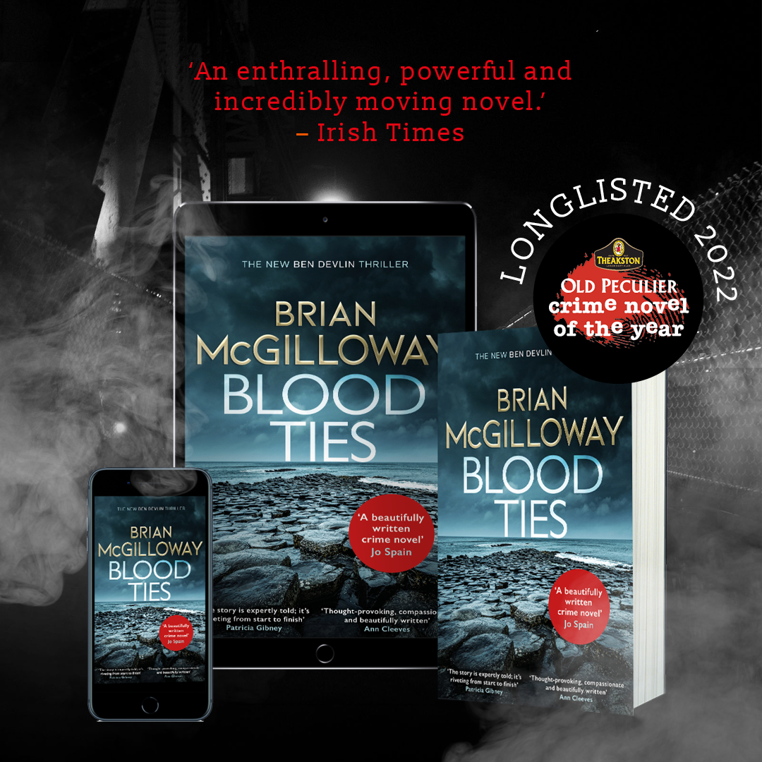 Theakston Old Peculier Crime Novel of the Year longlist author Brian McGilloway