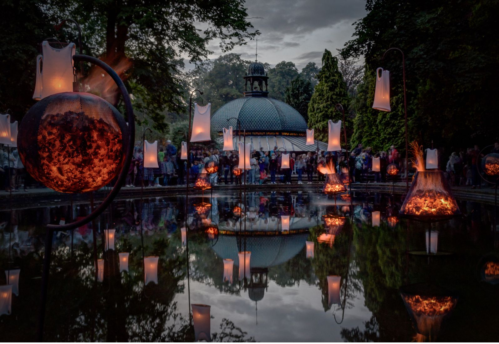 The Fire Festival was commissioned by Harrogate International Festivals