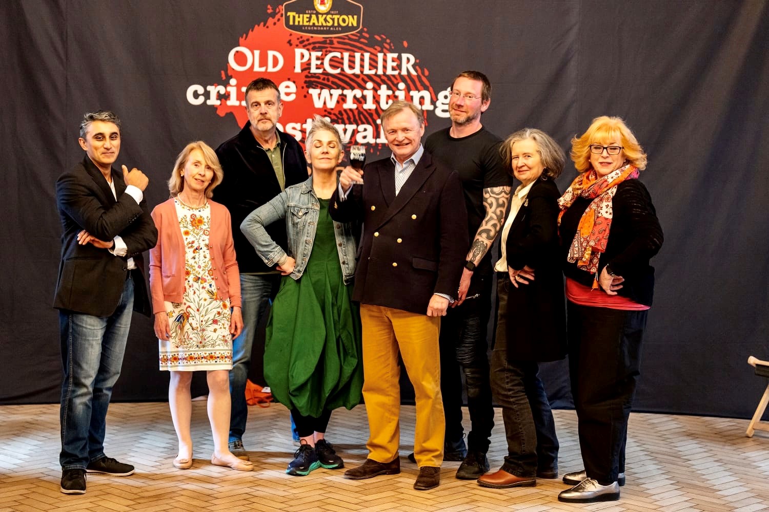 The launch of Theakston Old Peculier Crime Writing Festival