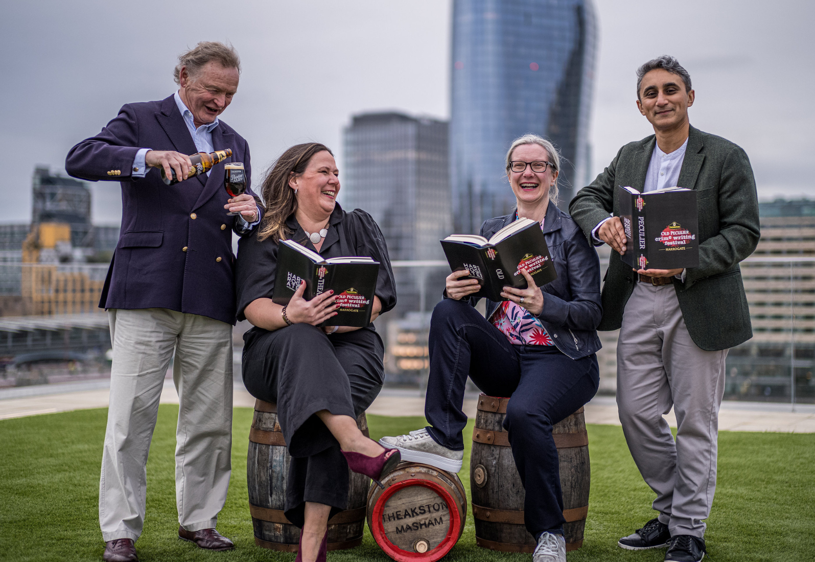 The THeakstons Old Pecuulier Crime Writing Festival Launch