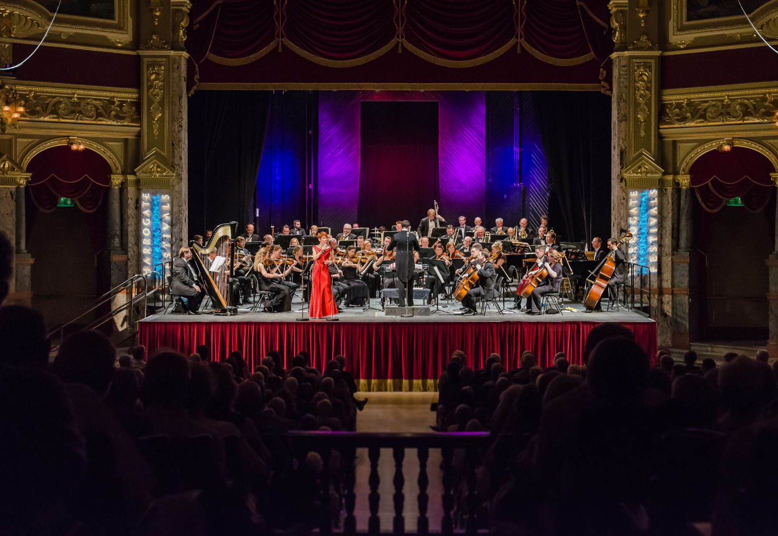The John Wilson Orchestra performing at the Royal Hall as part of the Harrogate International Festival